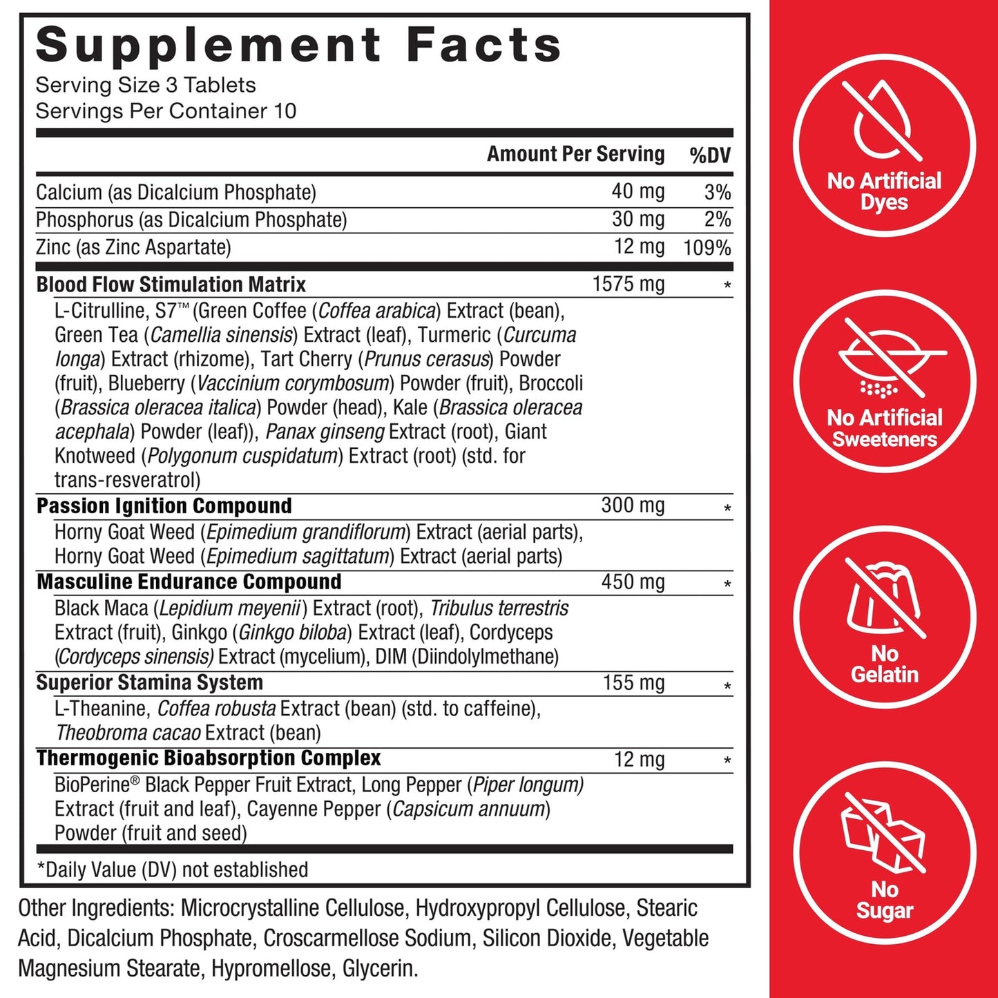 Force Factor Score! XXL Nitric Oxide Booster Supplement for Men With