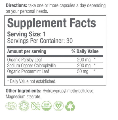 Deodorizing Supplement for Complete Body Care