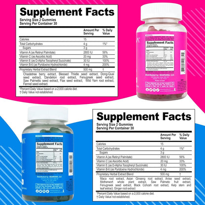 Women’s Support Supplement | Gummies Combo Pack